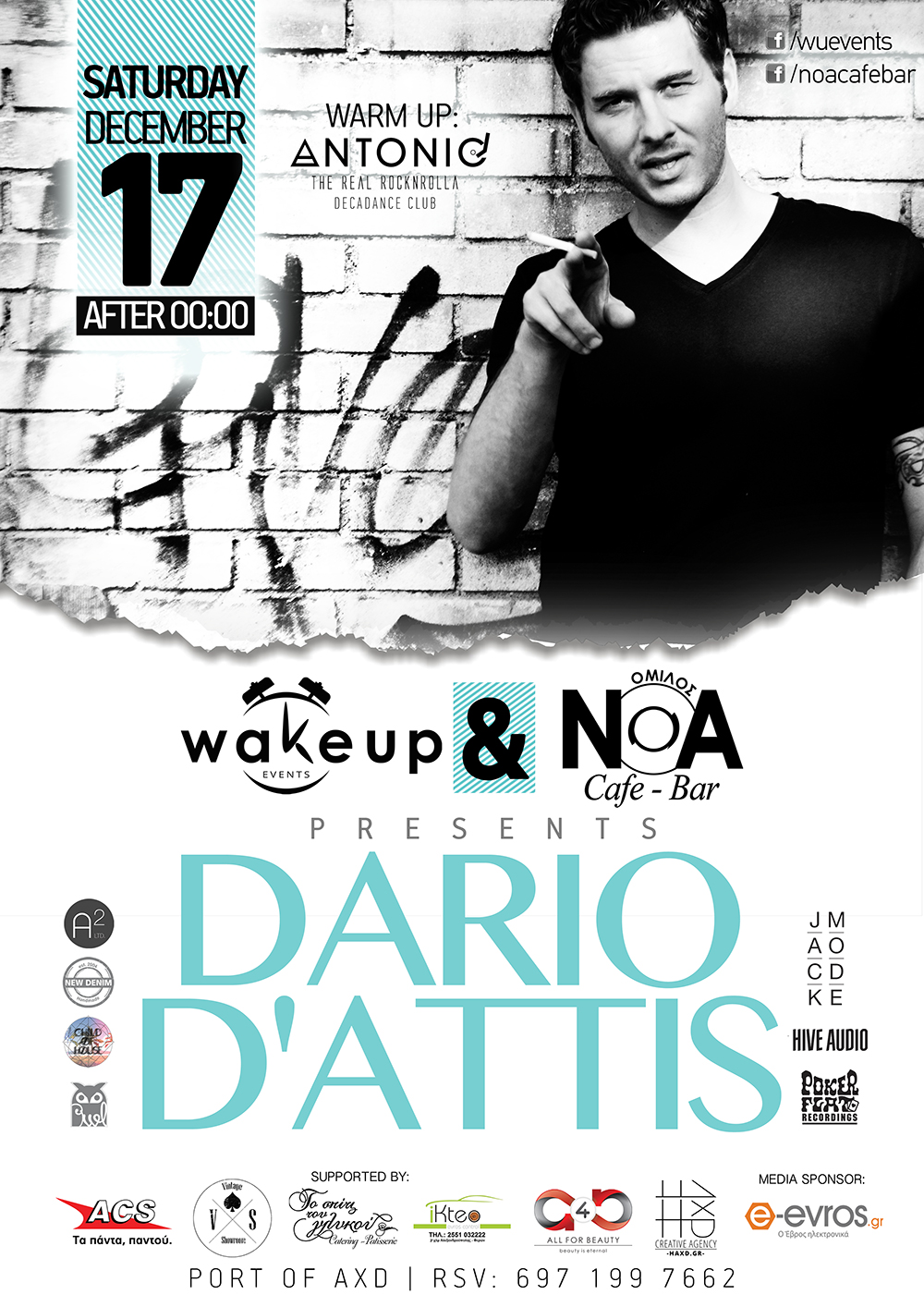 Dario D’Attis @ N.O.A. Cafe – Bar