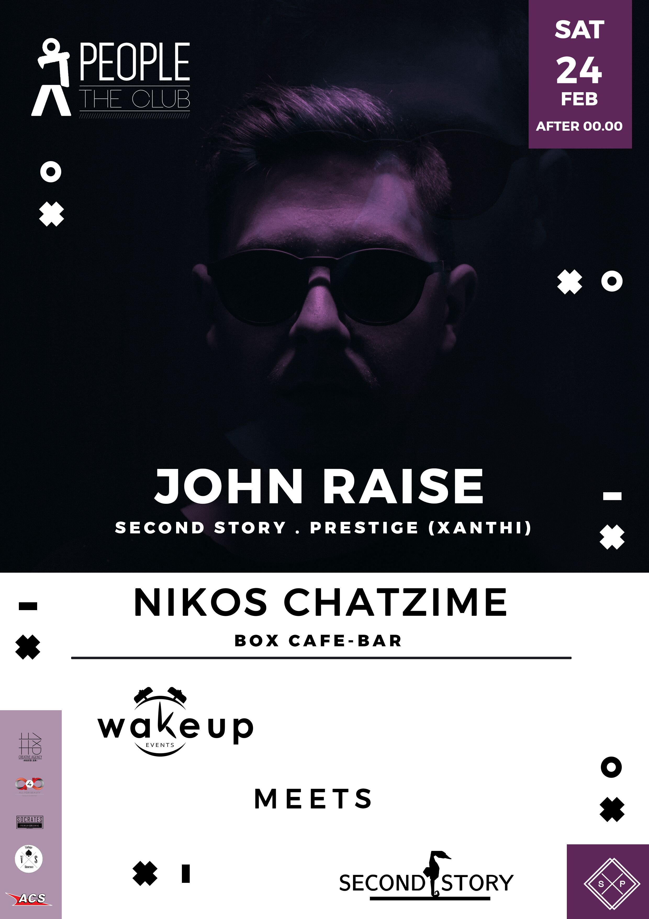 Second Story meets Wake Up Events (John Raise a/w Nikos Chatzime @ People | The Club